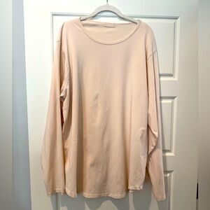 NUUDS XXL Cream Long-Sleeved Shirt